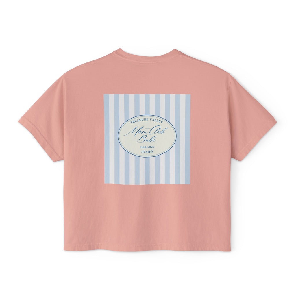 Treasure Valley Mom Club - Striped Graphic Tee