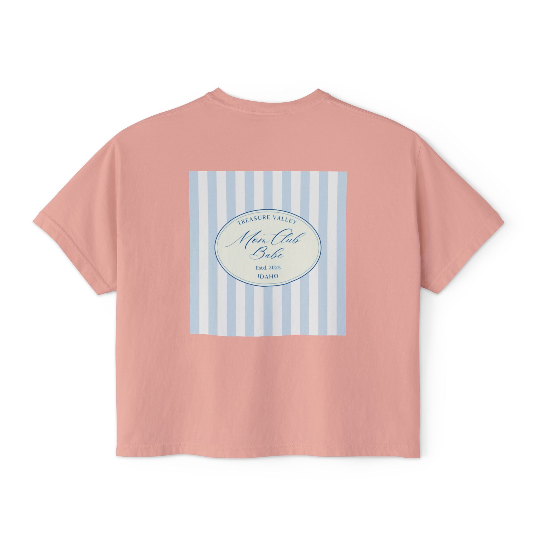 Treasure Valley Mom Club - Striped Graphic Tee