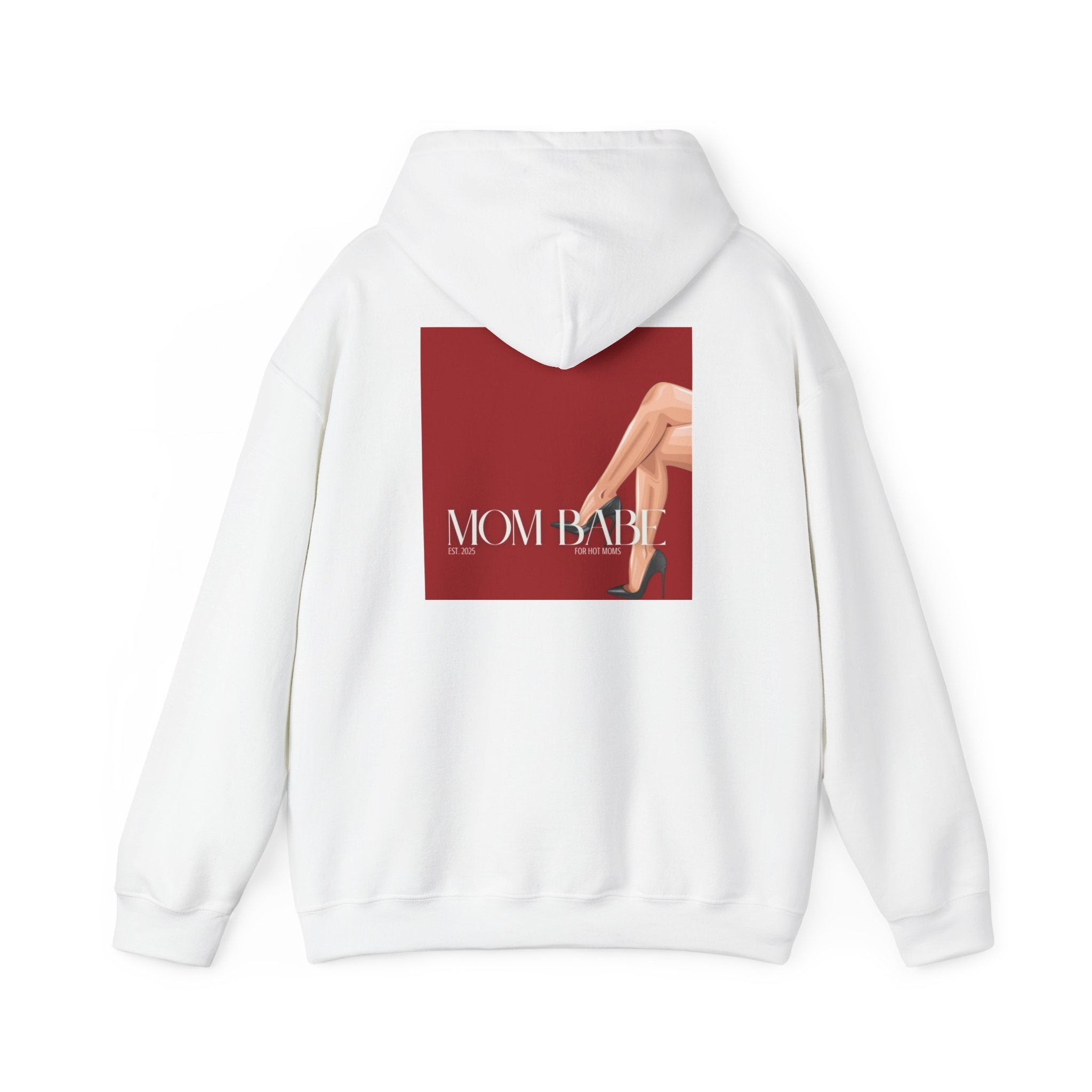 Mom Babe For Hot Moms - Black Heels Graphic Hoodie