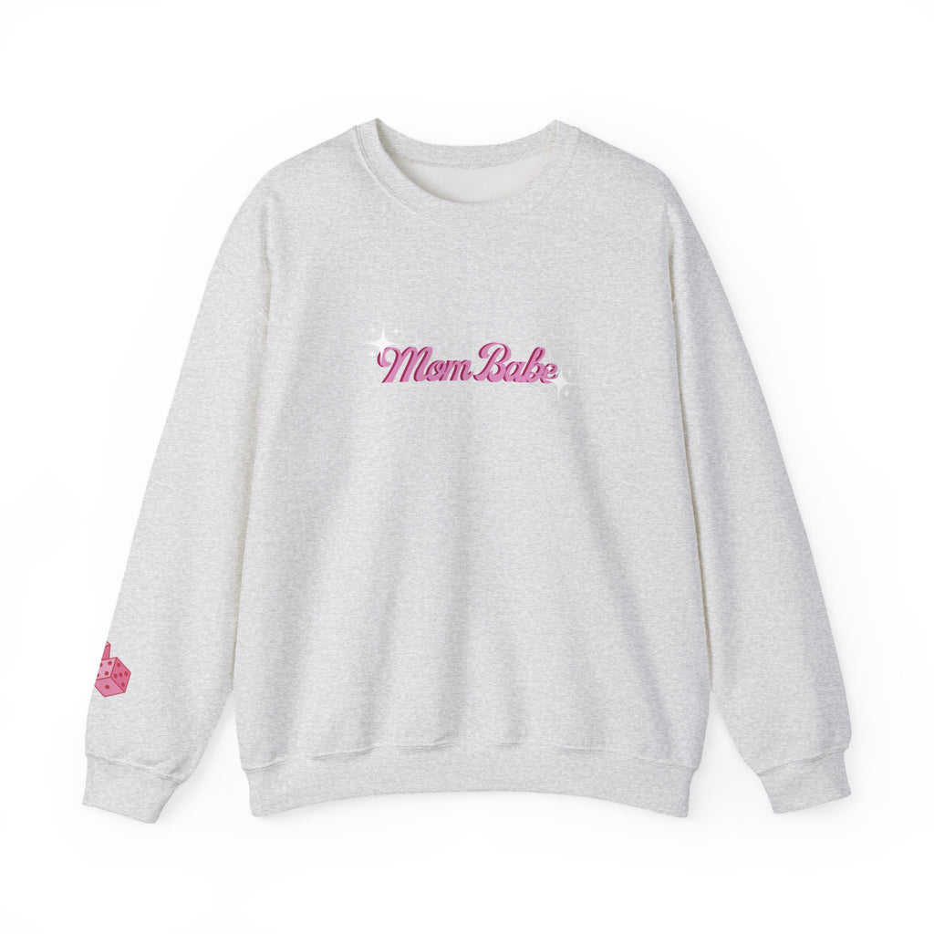 Mom Babe Club - For Hot Moms — Pink Graphic Sweatshirt