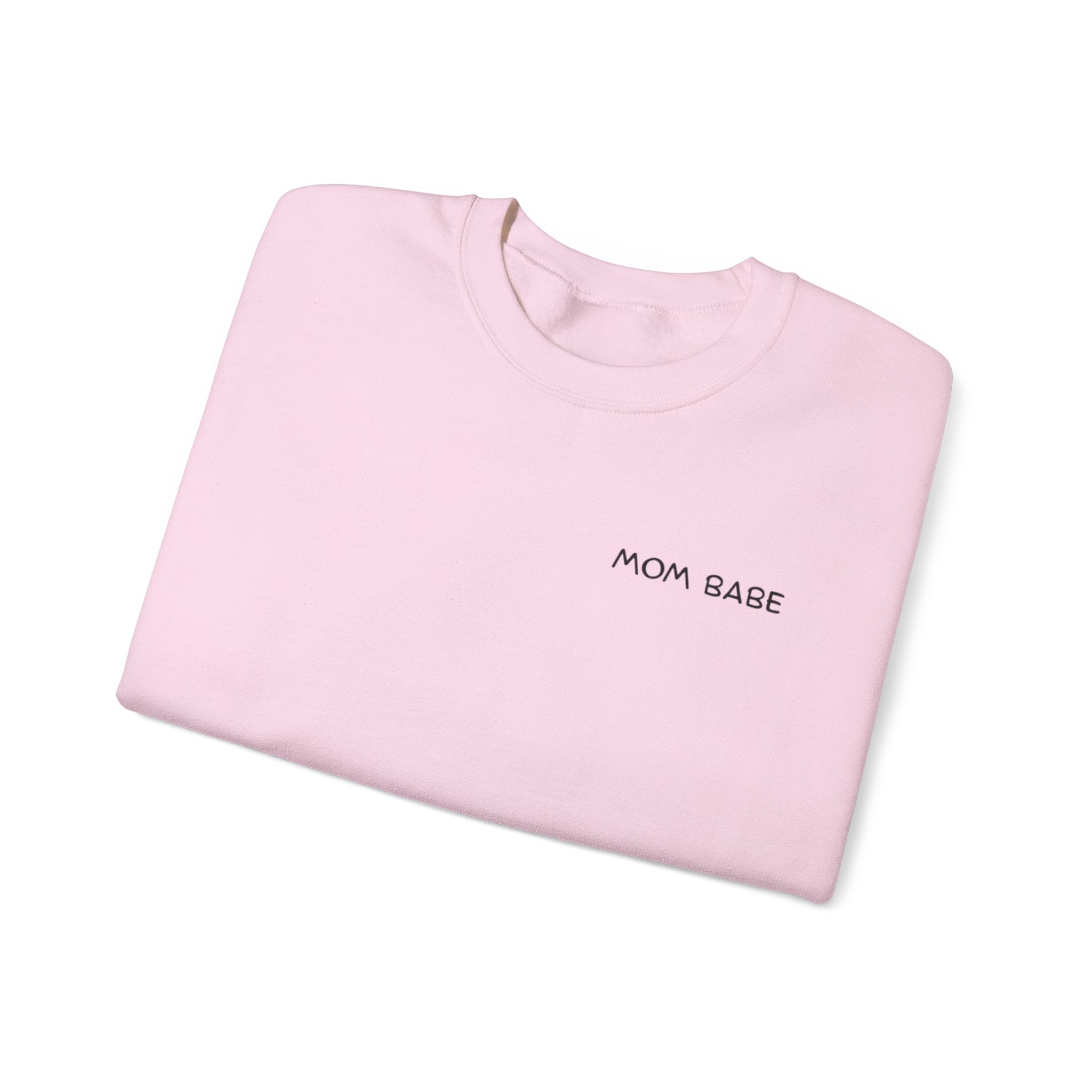 Mom Babe For Hot Moms - Retro Pop Art Graphic Sweatshirt