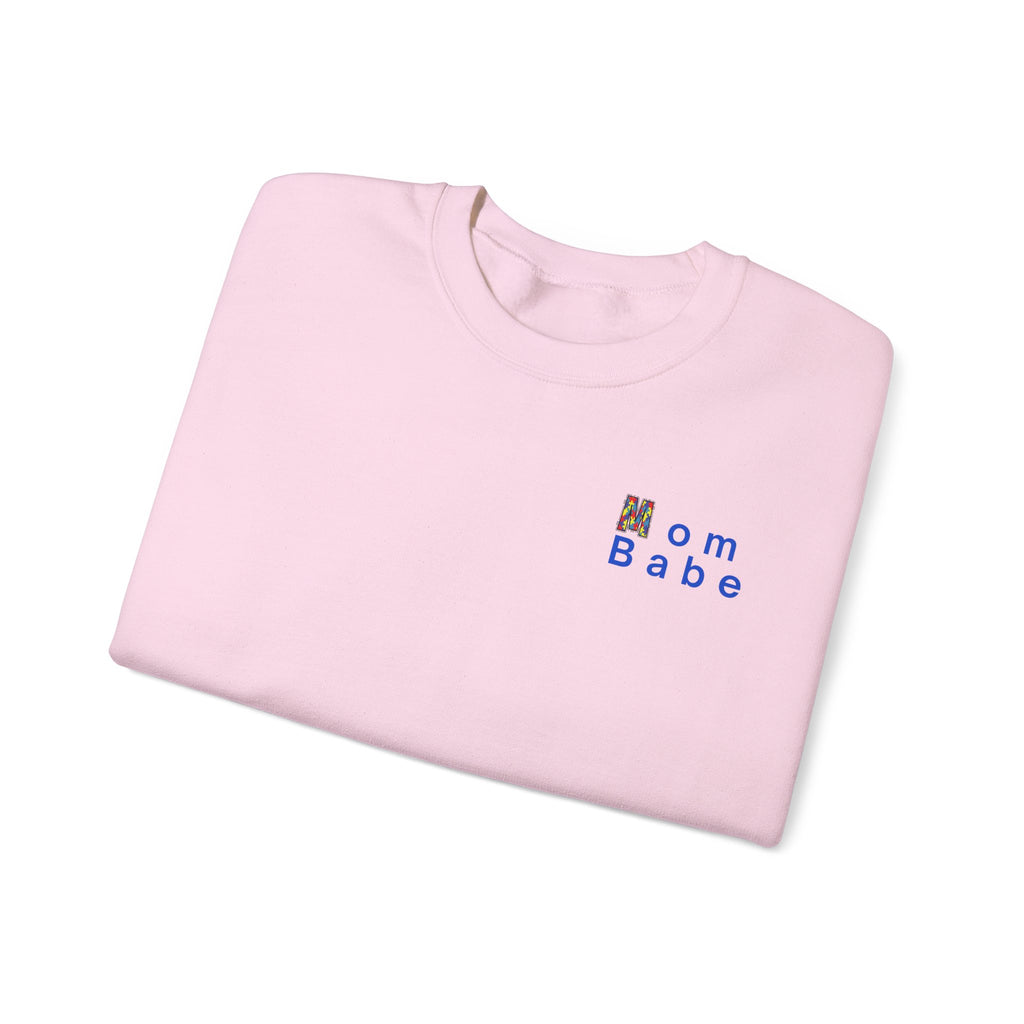Mom Babe Autism Advocate - Graphic Sweatshirt