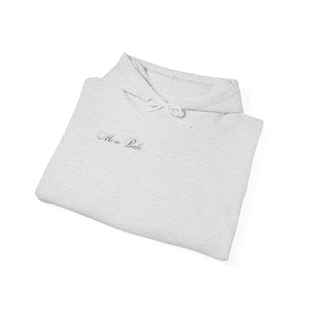 Caffeinated Mom Babe Club - Heart Spill Graphic Hoodie