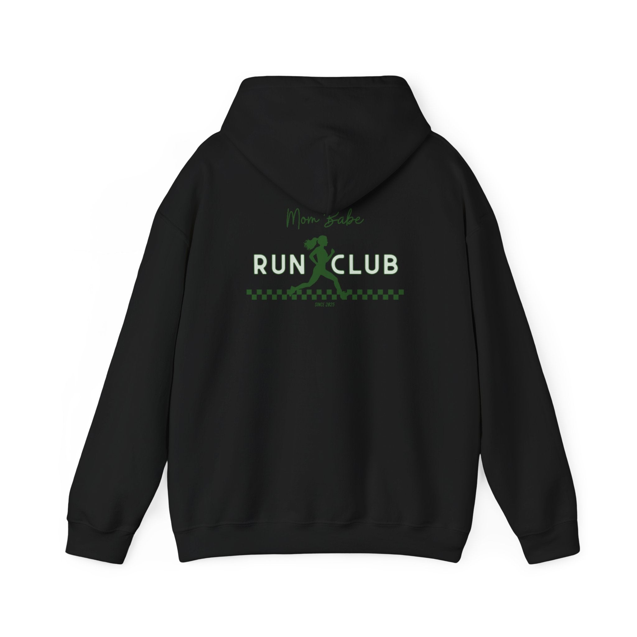 All Mom Babes Need - Graphic Check Hoodie