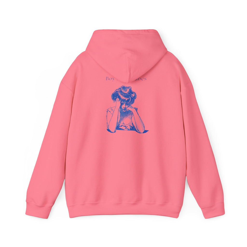 Boy Mom Babe - Vintage Graphic Hoodie
