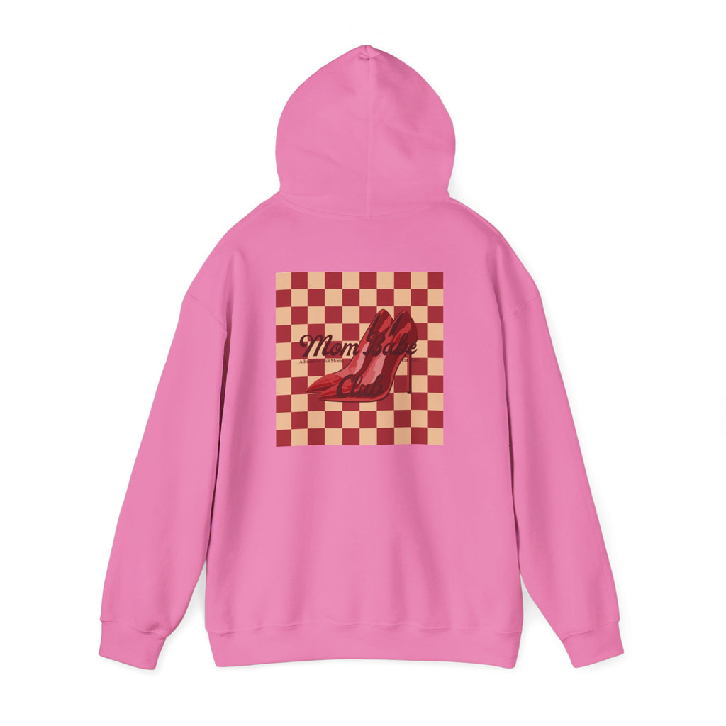 Mom Babe Club - For Hot Moms Heel Graphic Hoodie