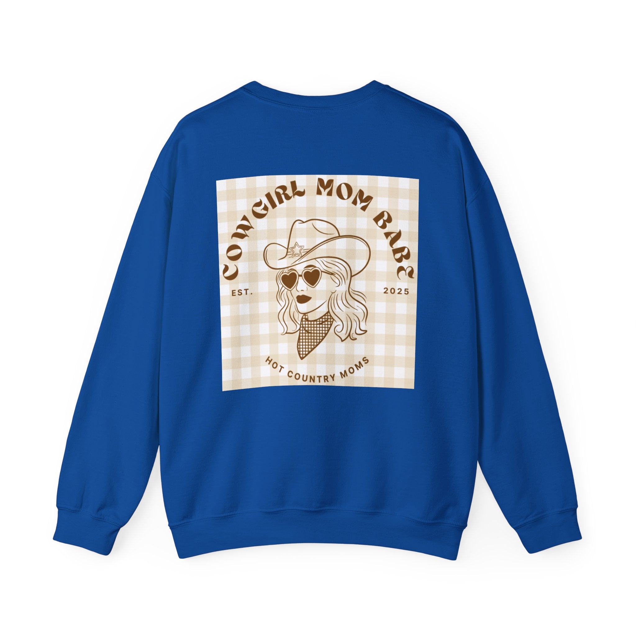 Cowgirl Mom Babe - Country Graphic Sweatshirt