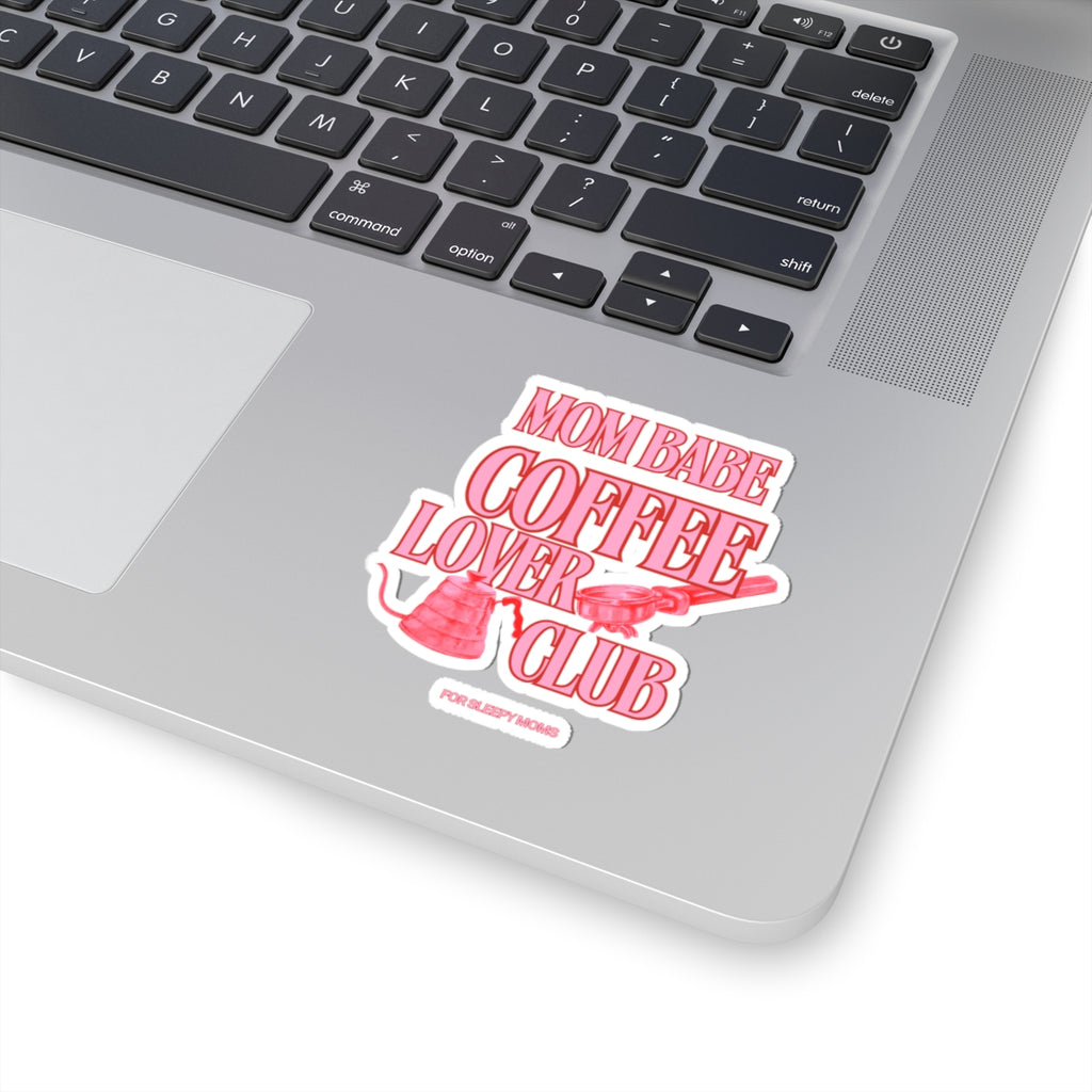 Coffee Lover Club -Cut Sticker