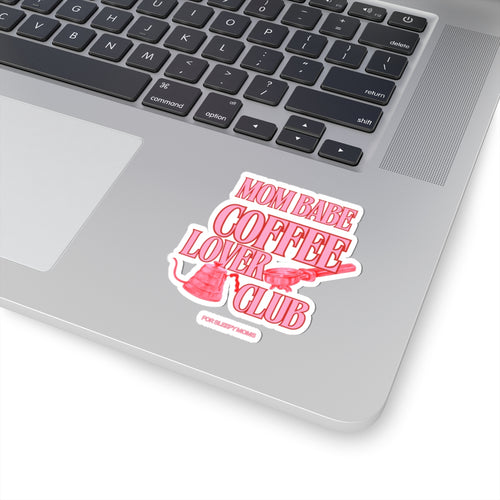 Coffee Lover Club -Cut Sticker