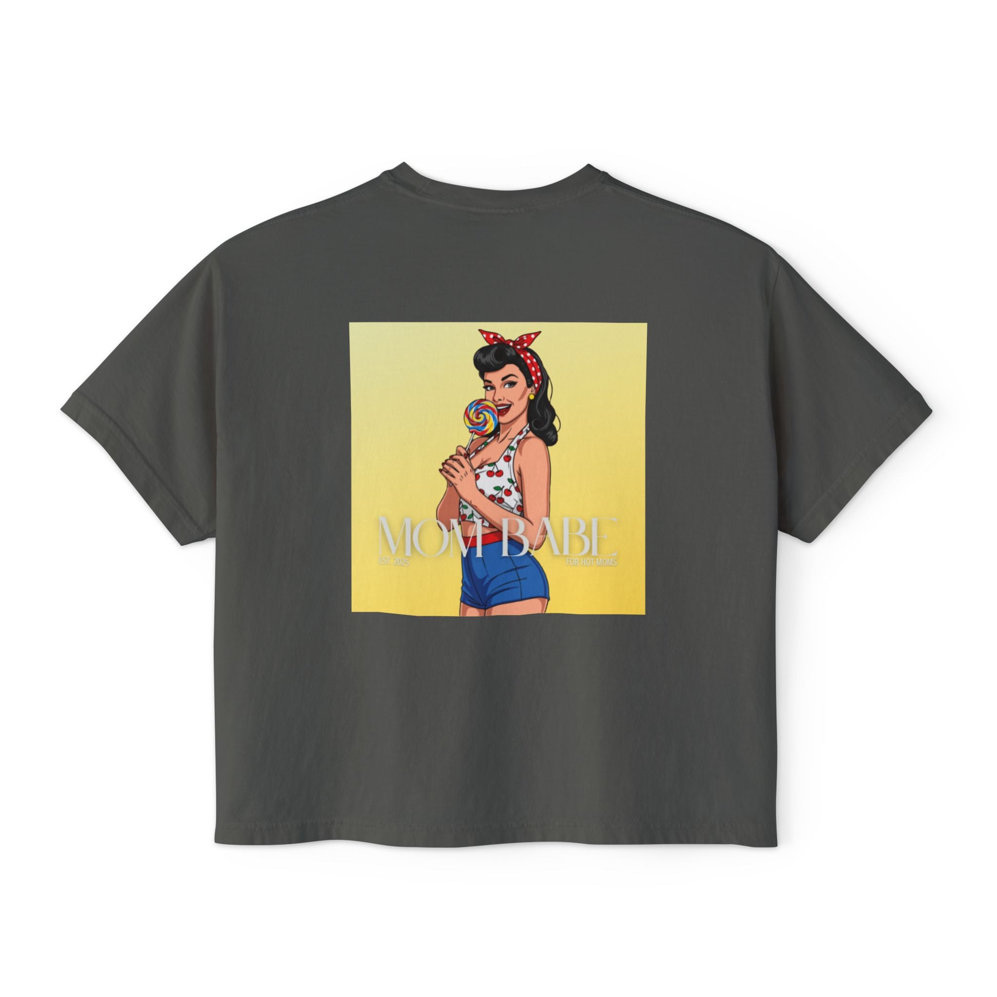 Mom Babe - For Hot Moms Pinup Graphic Tee