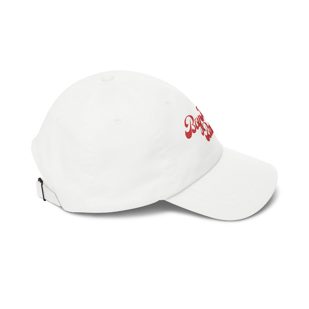 Boy Mom Babe - Kiss Graphic Embroidered Cap