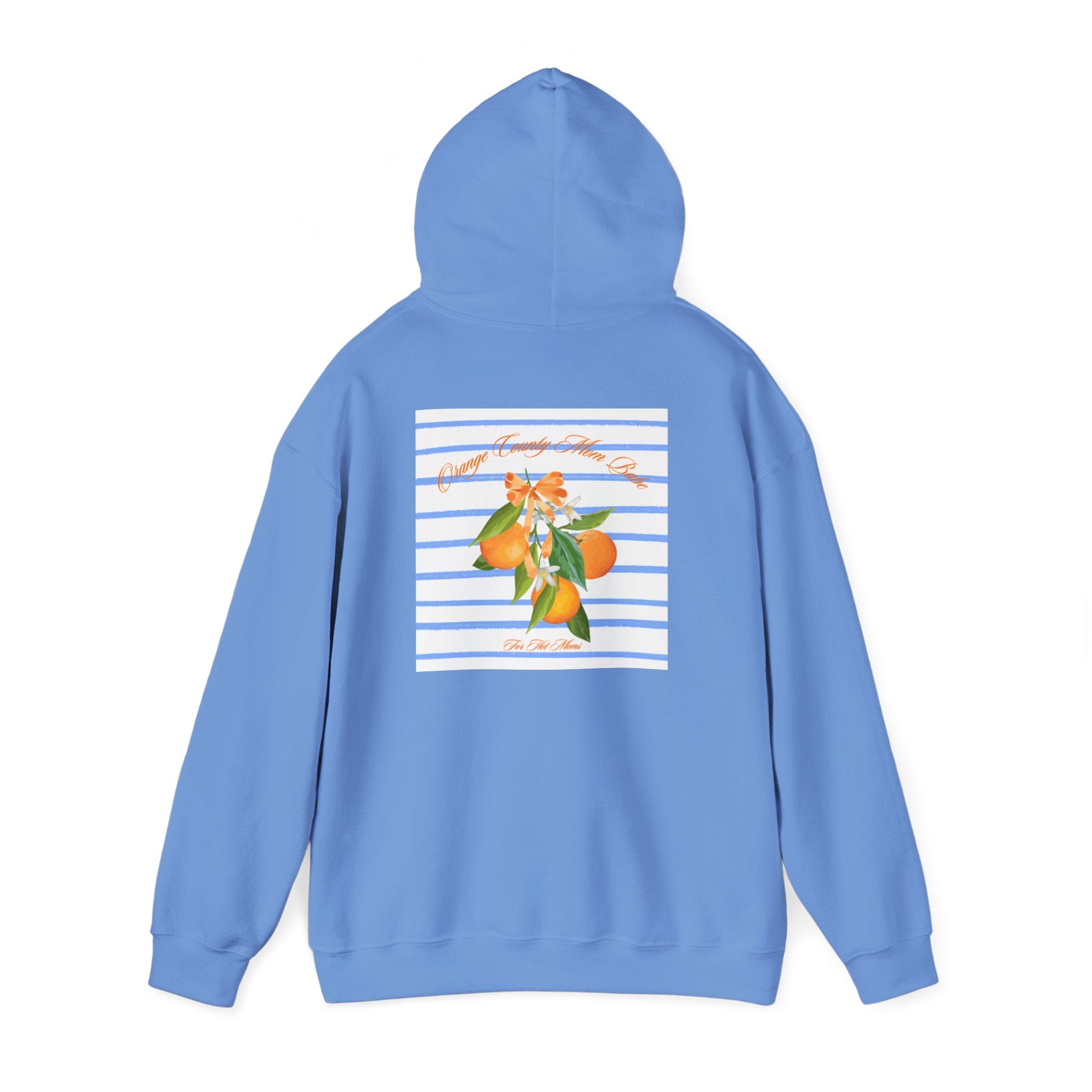 Orange County Mom Babe — Orange Blossom Graphic Hoodie