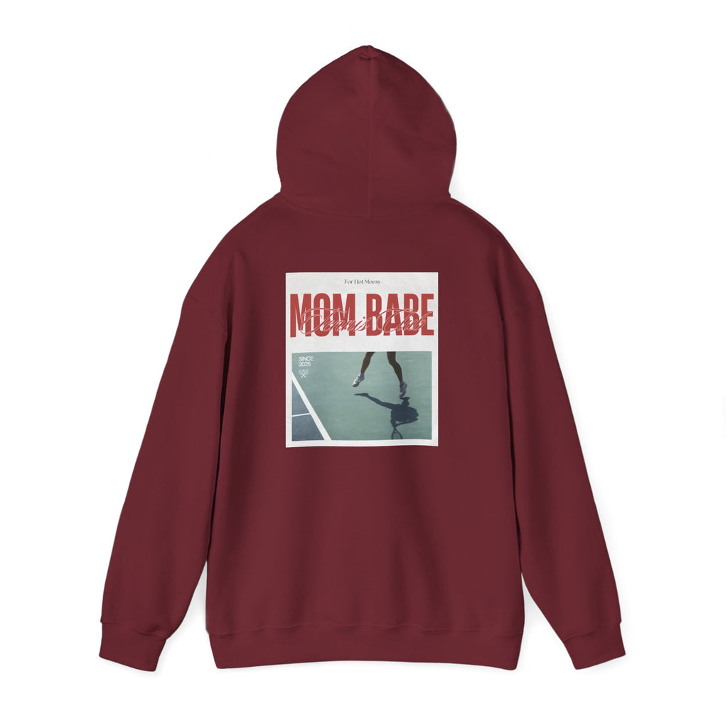 Mom Babe Tennis Club - Graphic Hoodie
