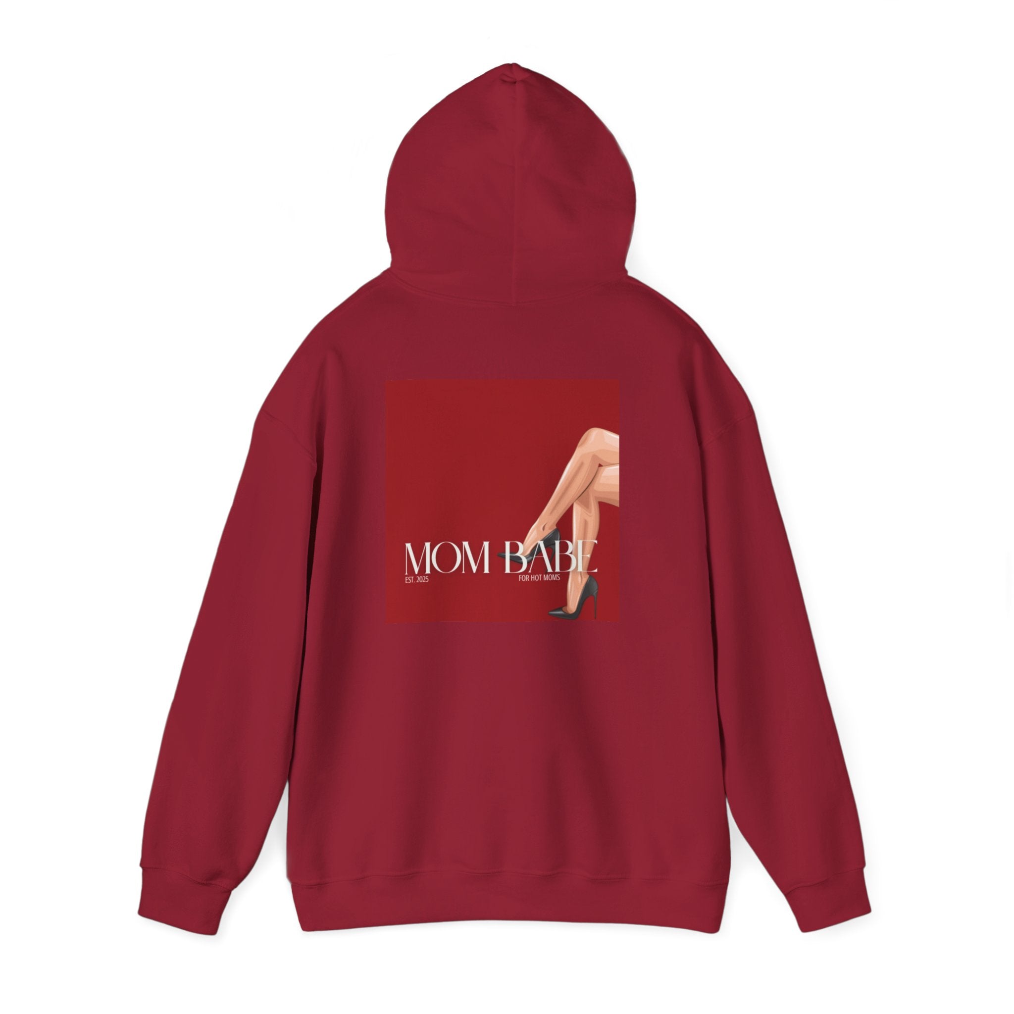 Mom Babe For Hot Moms - Black Heels Graphic Hoodie