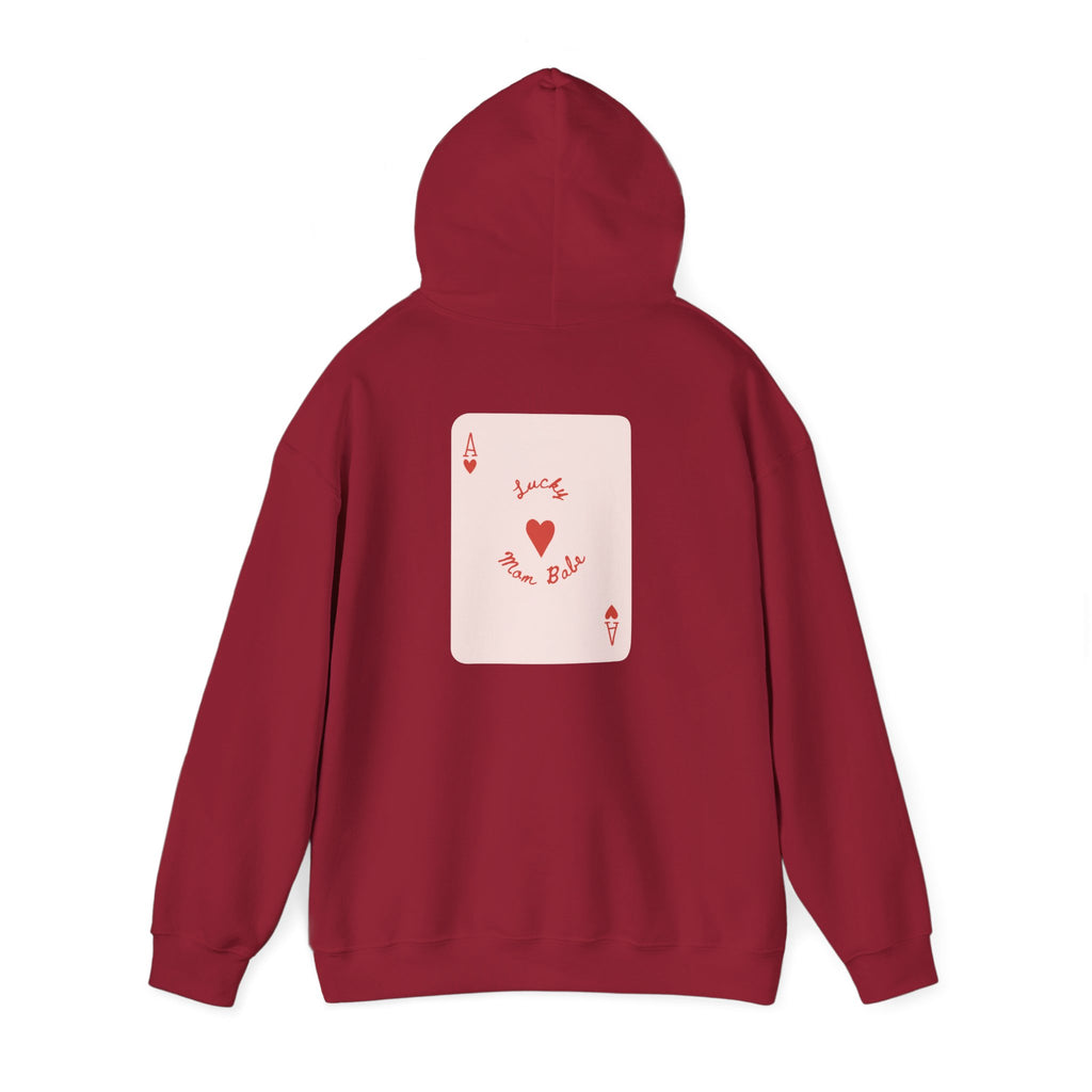 Lucky Mom Babe - Graphic Hoodie