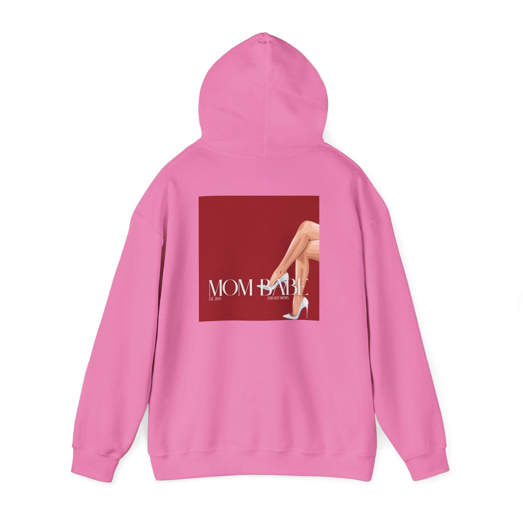 Mom Babe For Hot Moms - White Heels Graphic Hoodie
