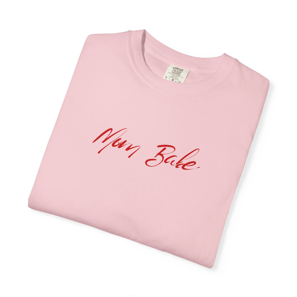 Fit Mom Social Club - Mom Babe Tee Red