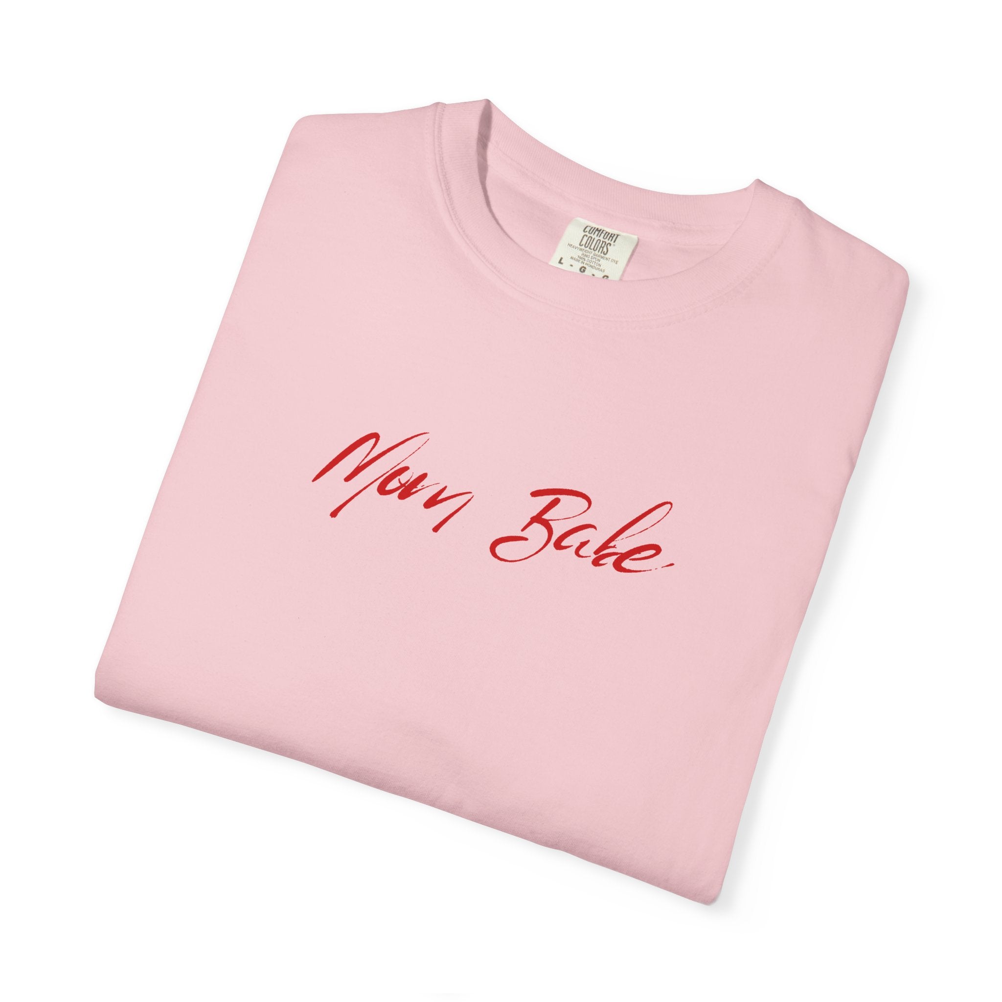 Fit Mom Social Club - Mom Babe Tee Red