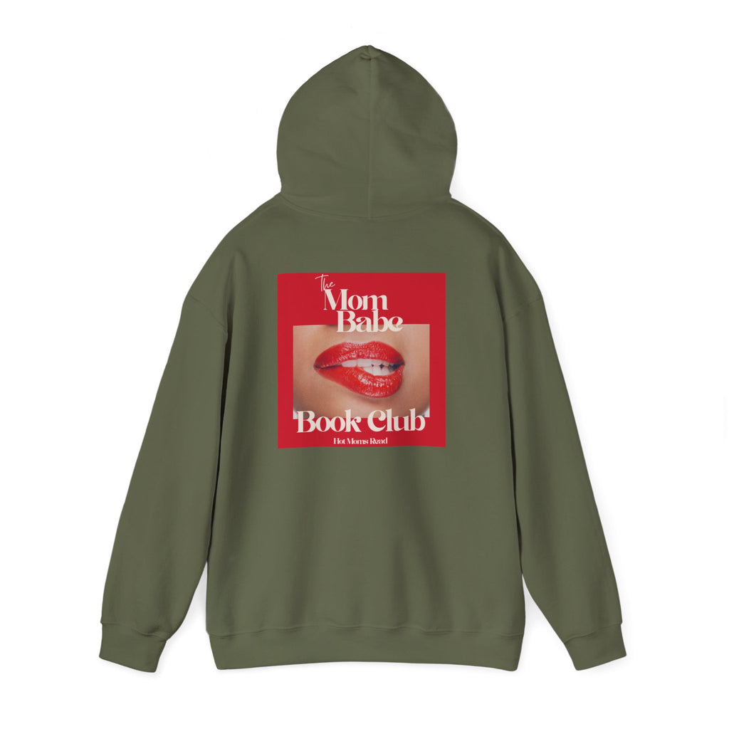 Mom Babe Book Club  - Hot Moms Read Graphic Hoodie