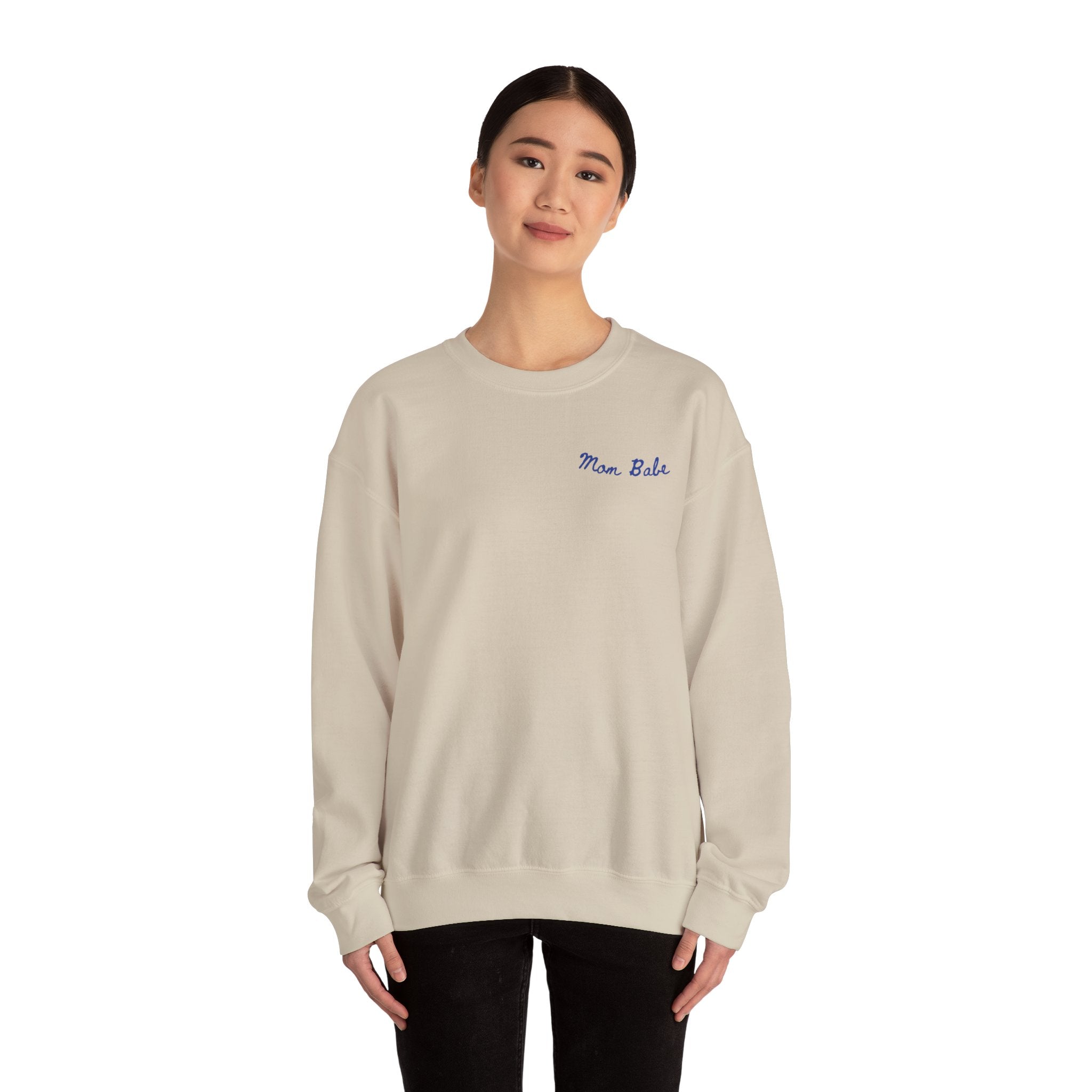 Mom Babe Beach Club - Bikini Graphic Sweatshirt