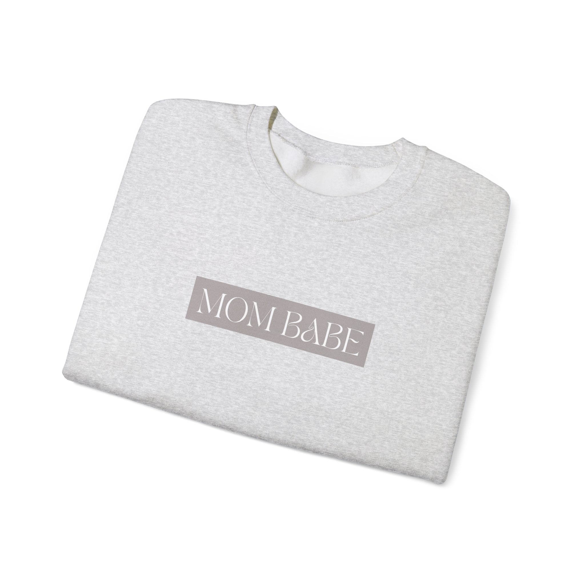 Pilates Mom Babe Club — Workout Graphic Sweatshirt (White Print)