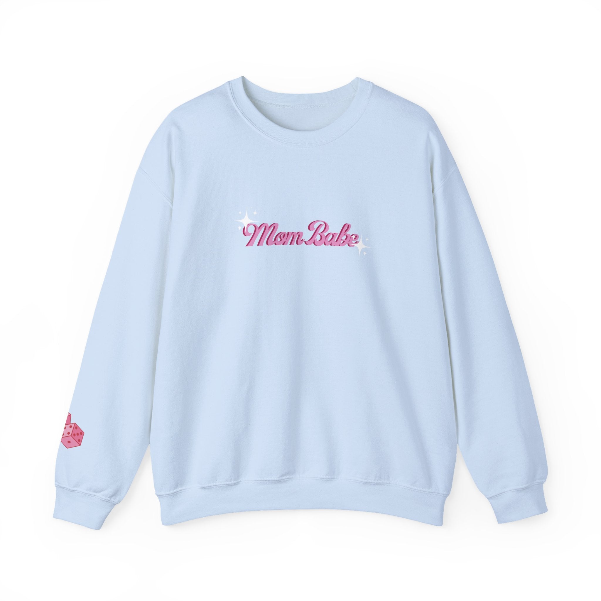 Mom Babe Club - For Hot Moms — Pink Graphic Sweatshirt