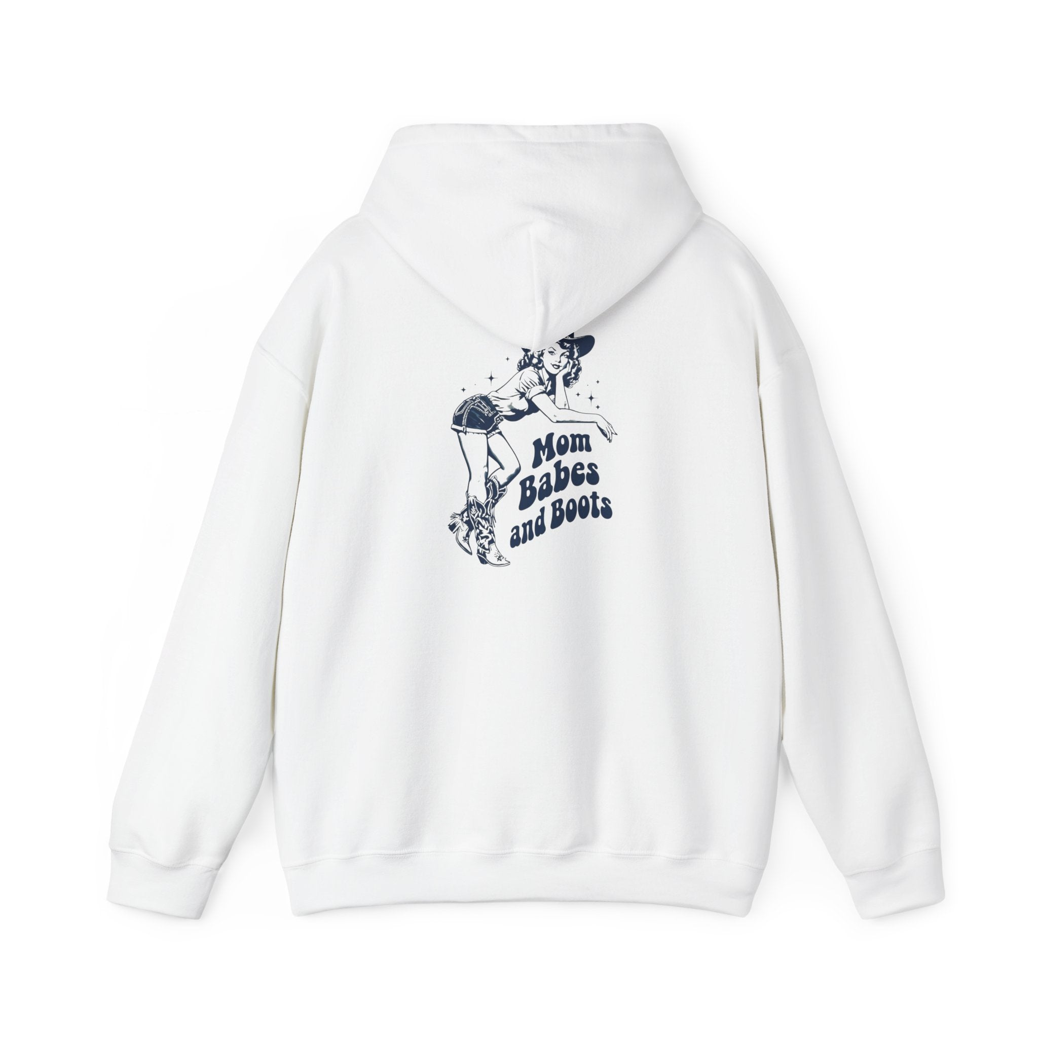 Mom Babes and Boots - Graphic Hoodie