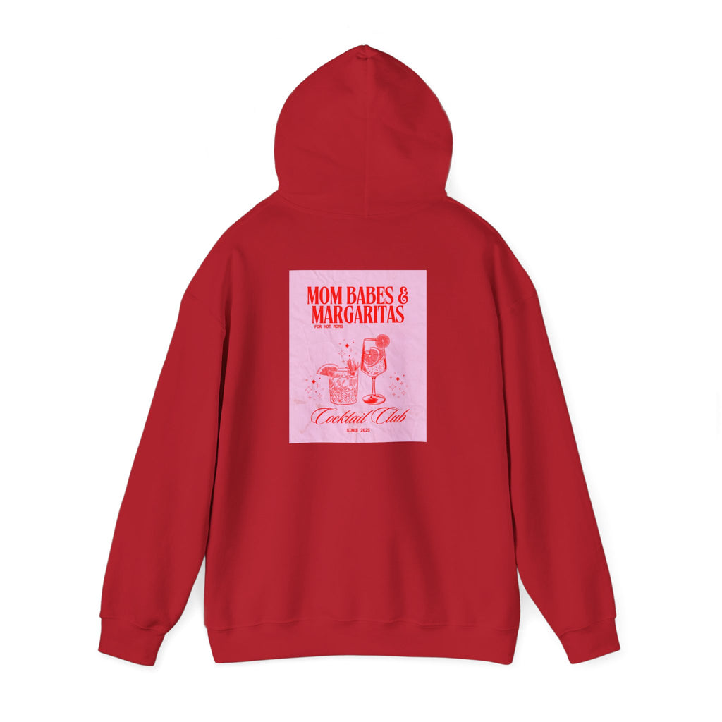 Mom Babes & Margaritas - Cocktail Club Graphic Hoodies