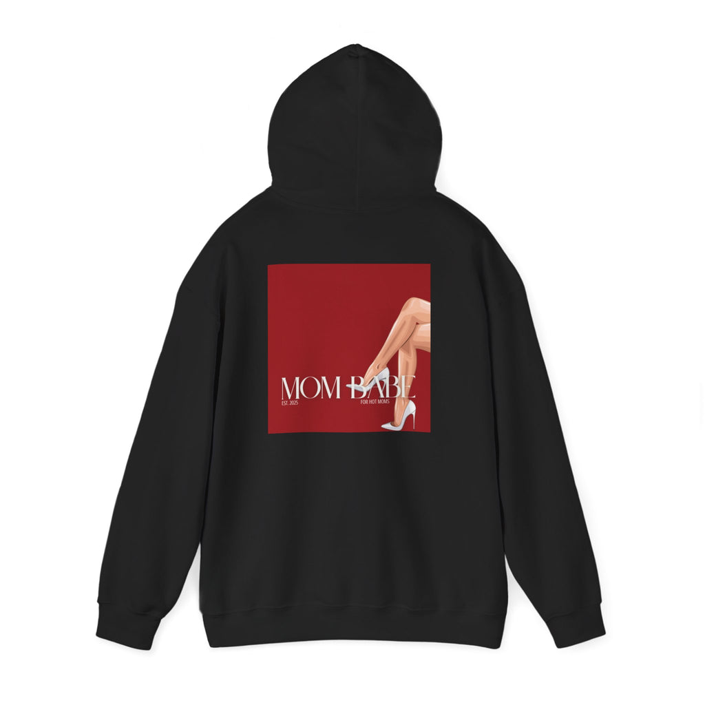 Mom Babe For Hot Moms - White Heels Graphic Hoodie