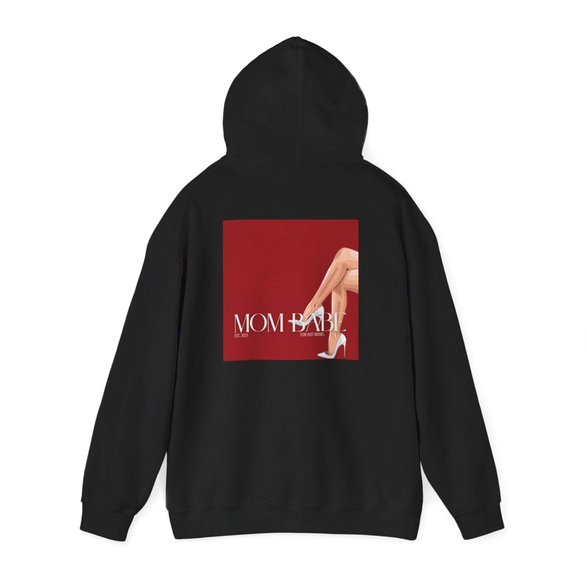 Mom Babe For Hot Moms - White Heels Graphic Hoodie