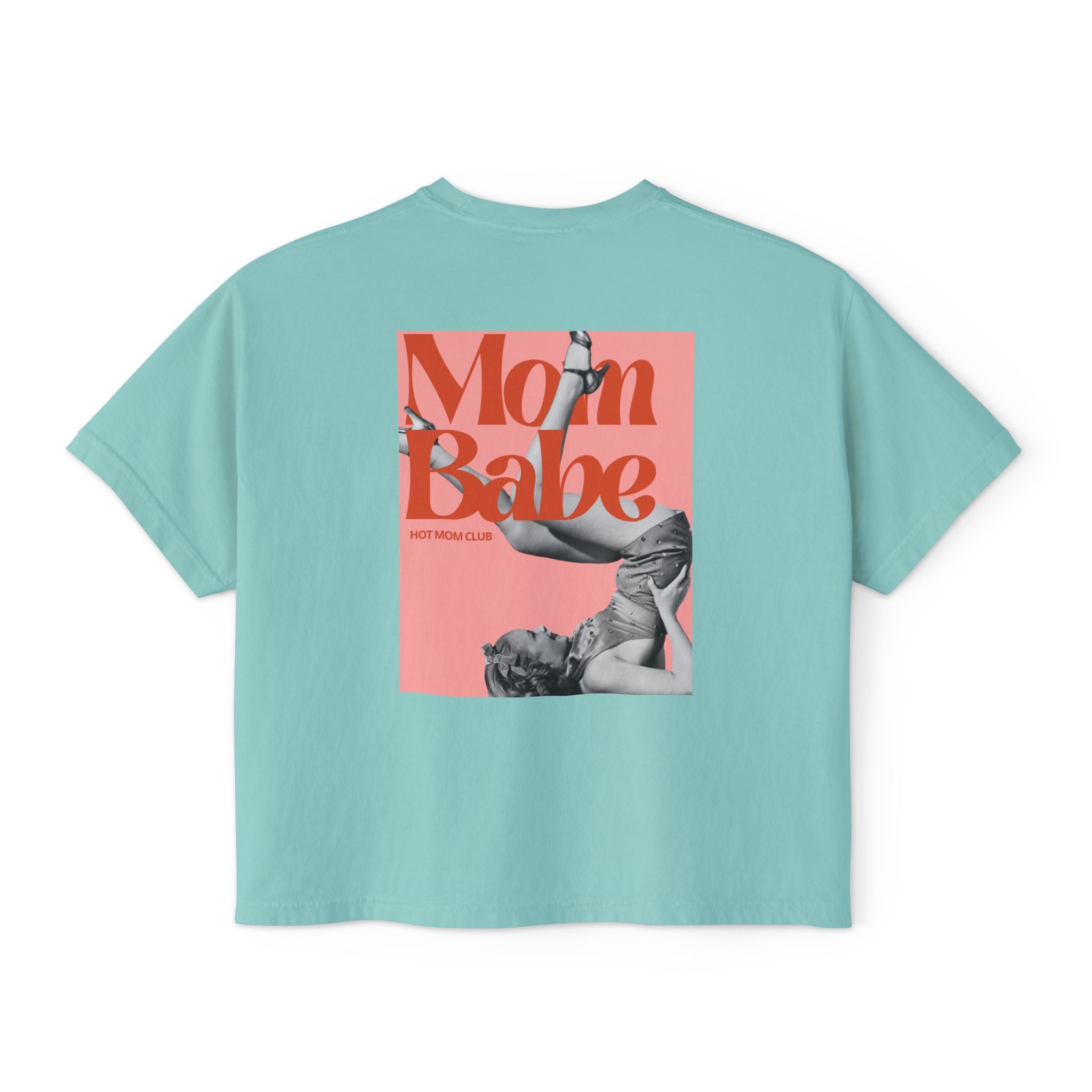 Mom Babe Hot Mom Club - Vintage Graphic Tee