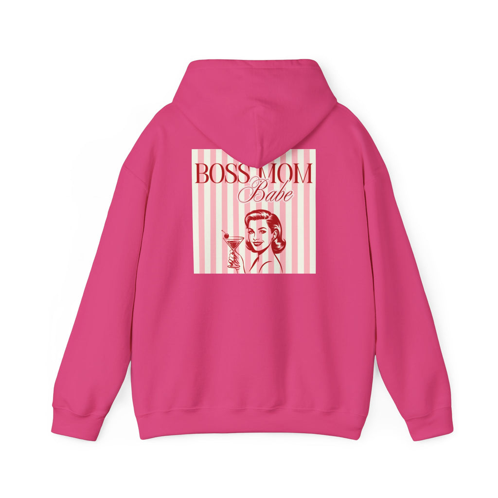 Boss Mom Babe — Vintage Retro Graphic Hoodie