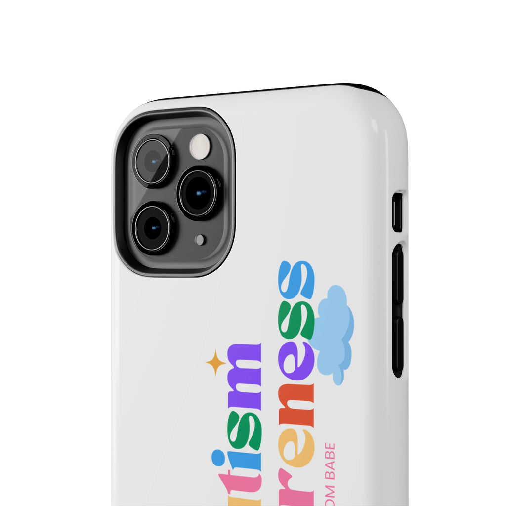 Copy of Autism Awareness and Acceptance — Checkered Heart Phone Case