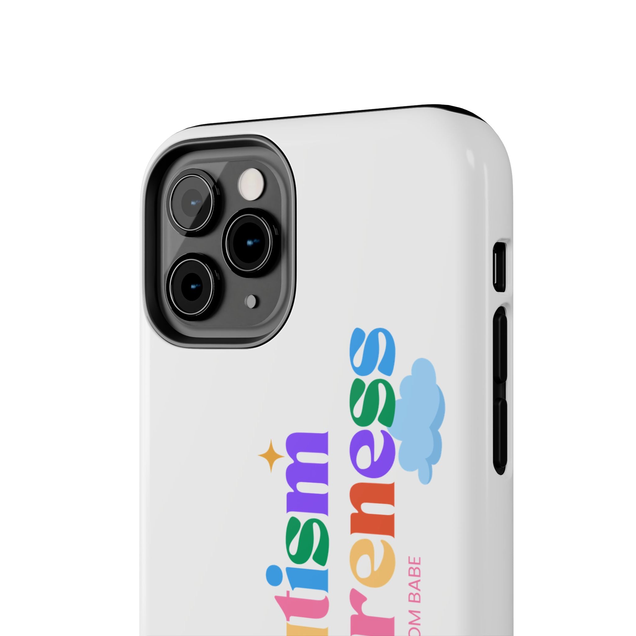 Copy of Autism Awareness and Acceptance — Checkered Heart Phone Case