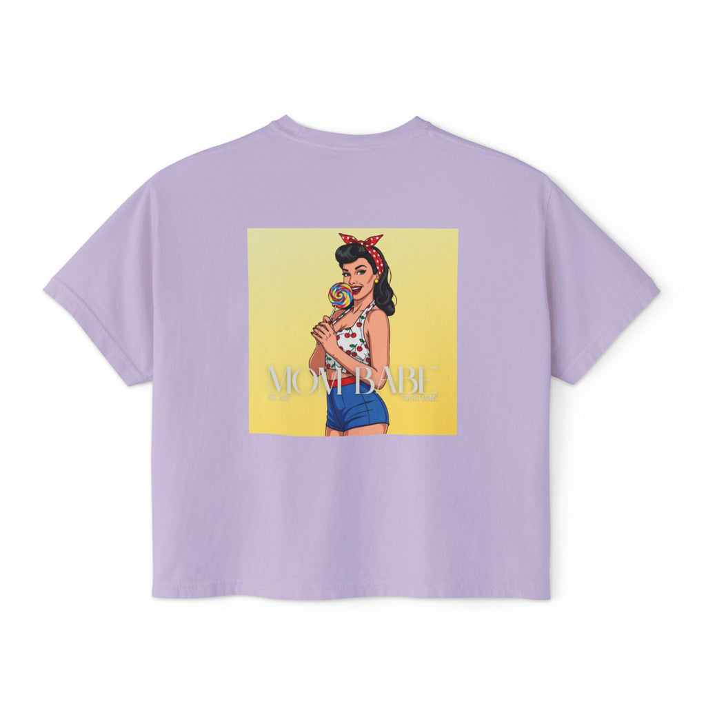 Mom Babe - For Hot Moms Pinup Graphic Tee