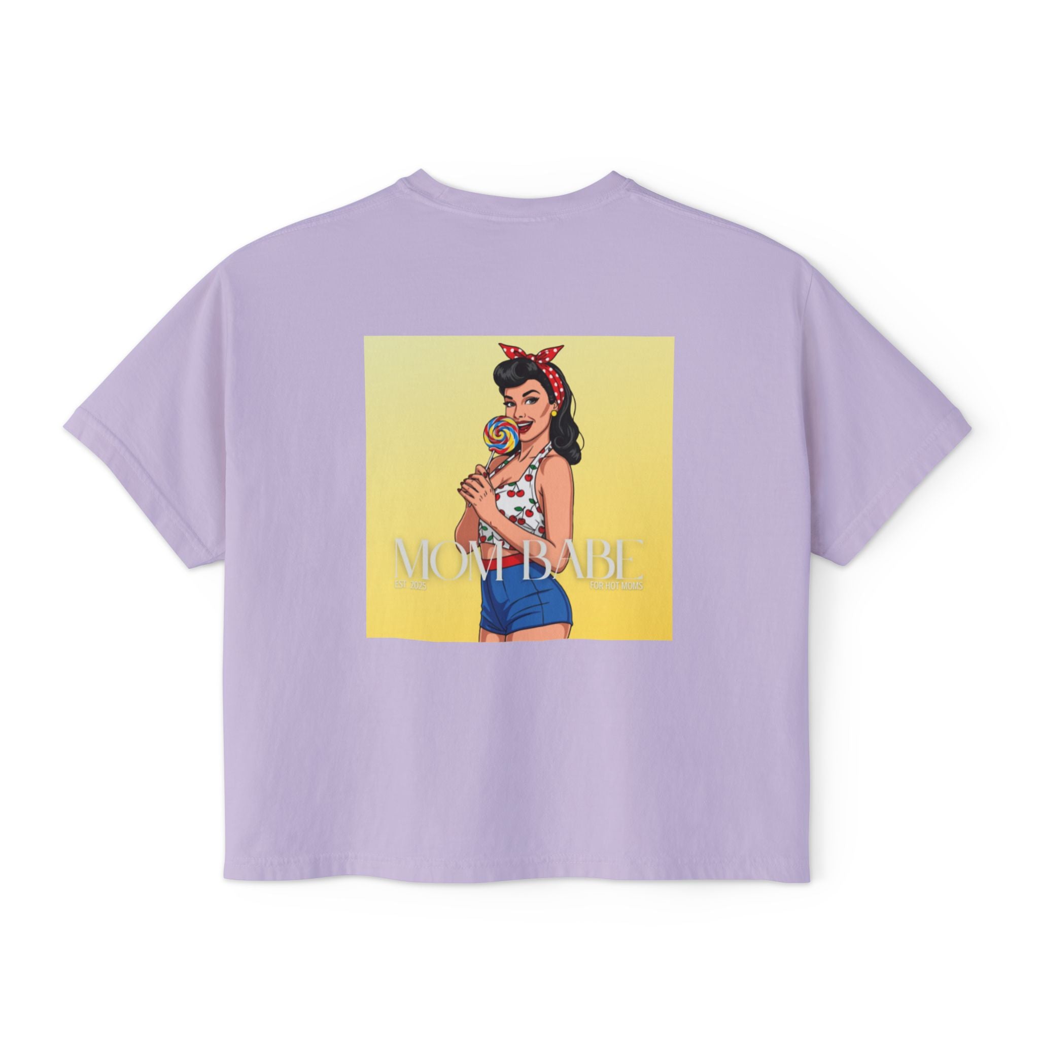 Mom Babe - For Hot Moms Pinup Graphic Tee