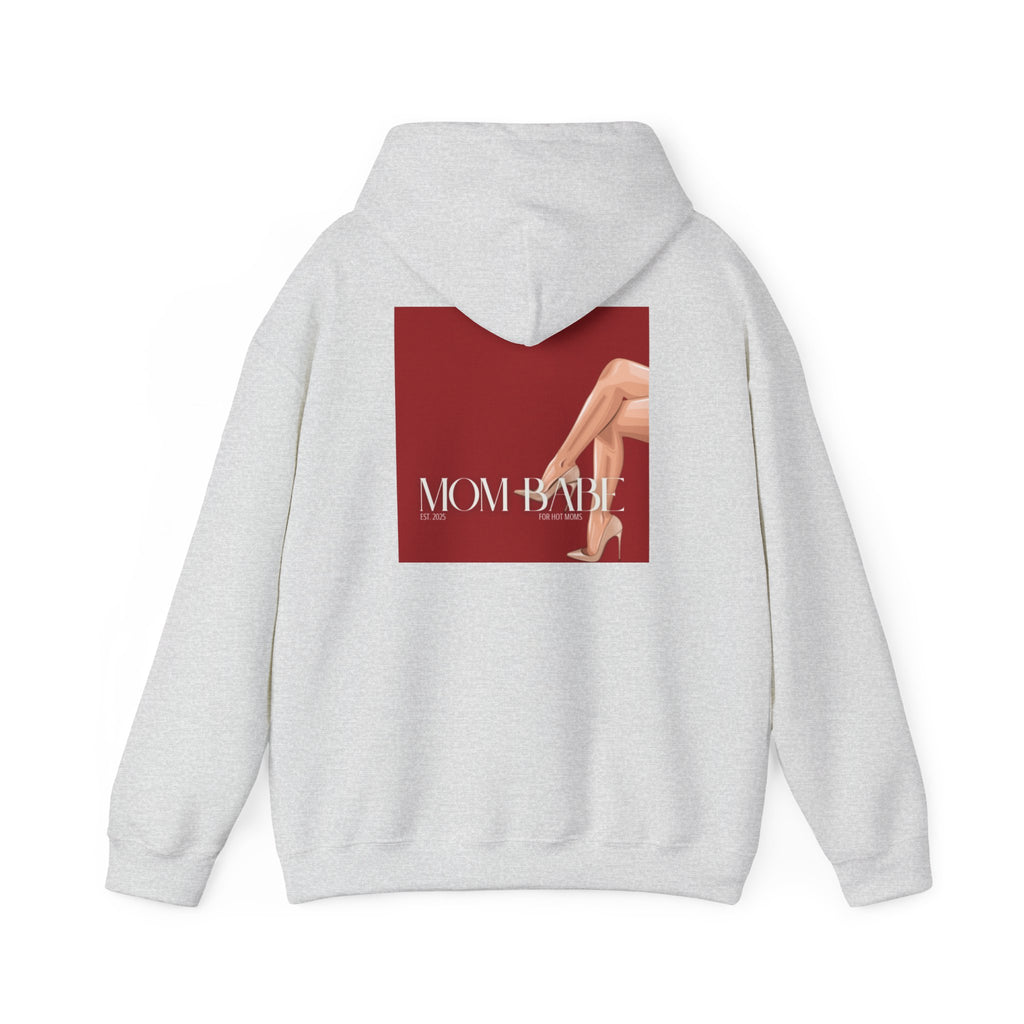 Mom Babe For Hot Moms - Beige Heels Graphic Hoodie