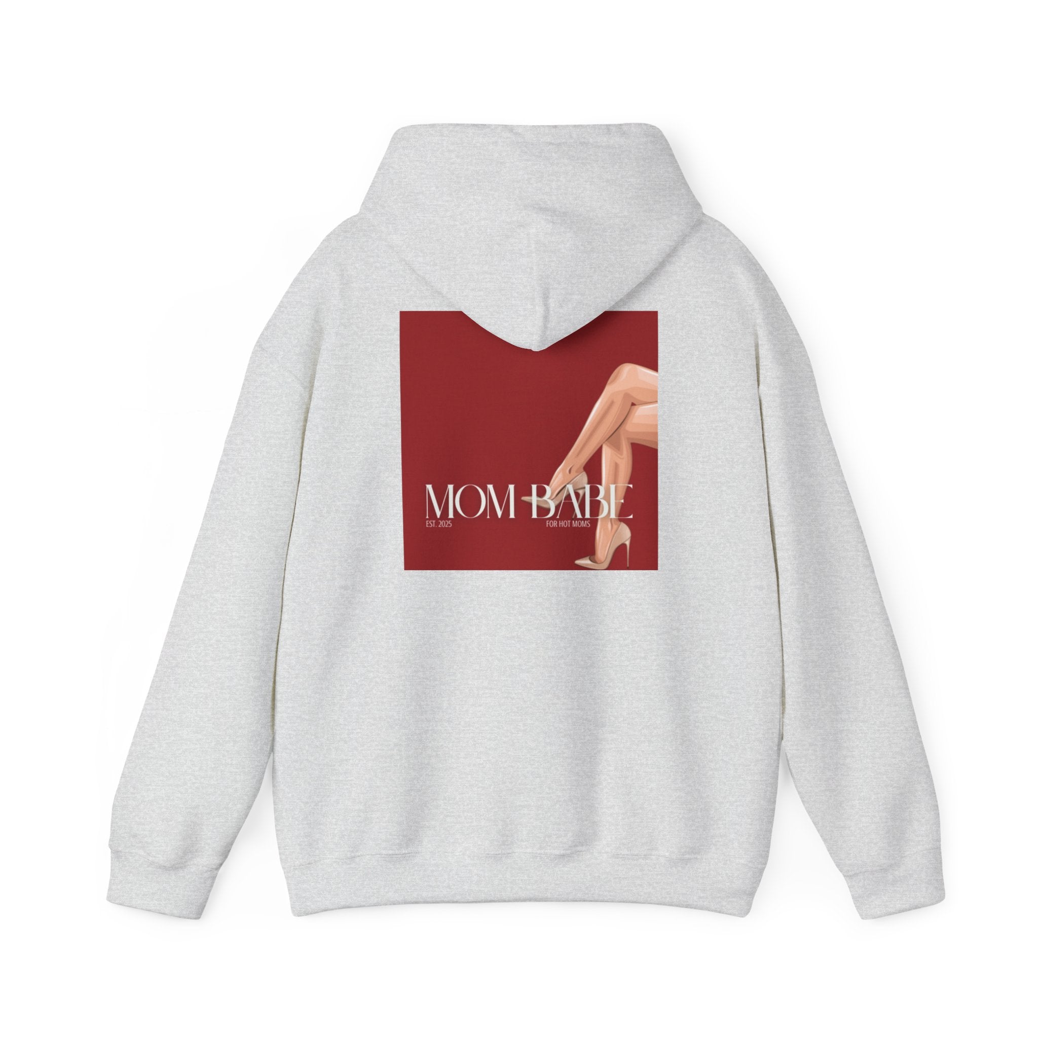 Mom Babe For Hot Moms - Beige Heels Graphic Hoodie