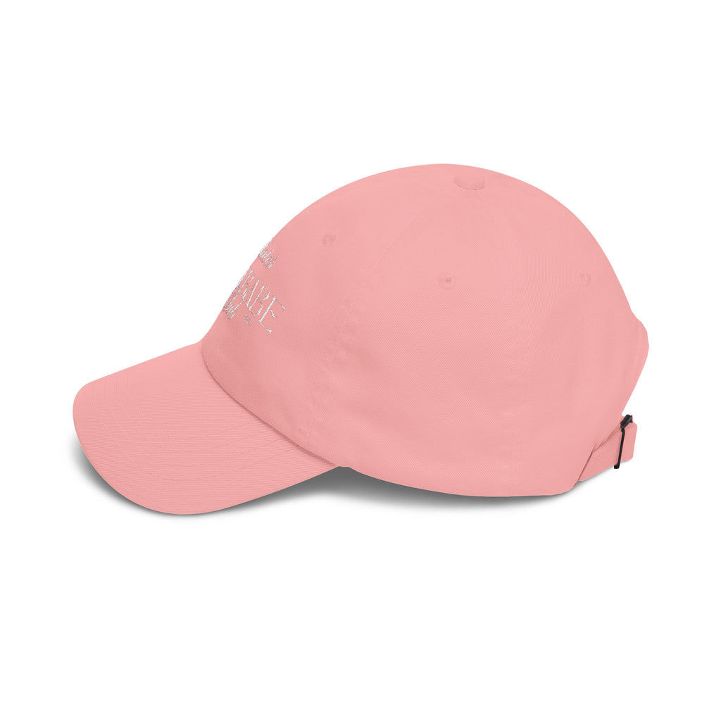 Pilates Mom Babe Club — White Embroidered Cap