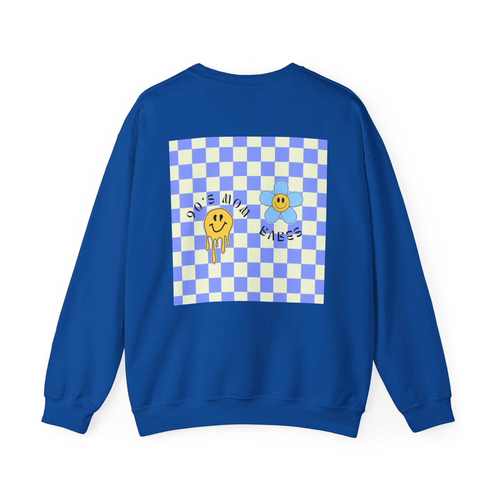 90's Mom Babes - Smiley Graphic Sweatshirt
