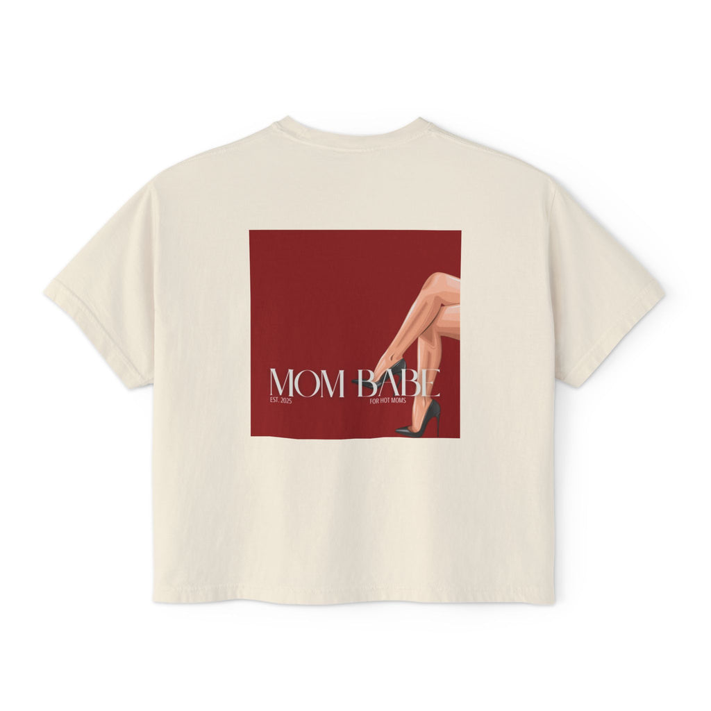 Mom Babe For Hot Moms - Black Heels Graphic Tee