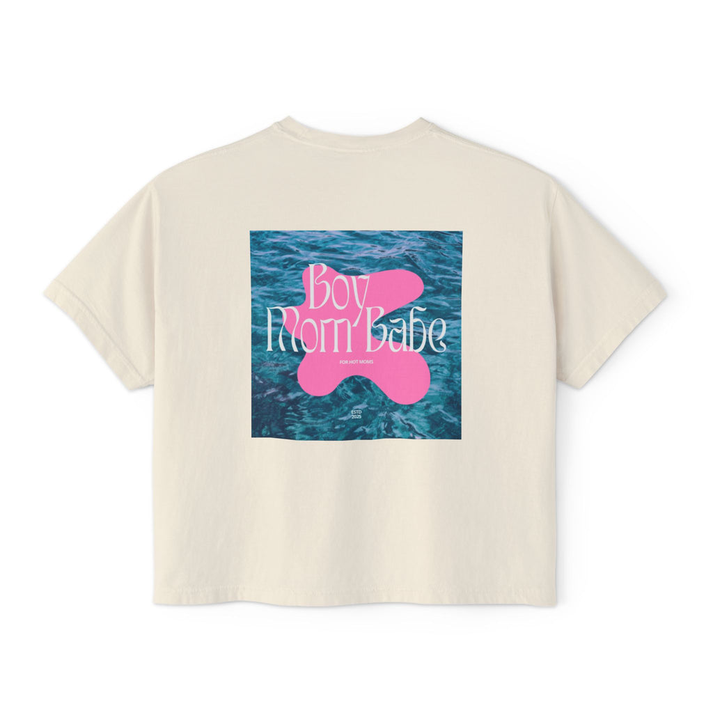 Boy Mom Babe — Water Graphic Tee