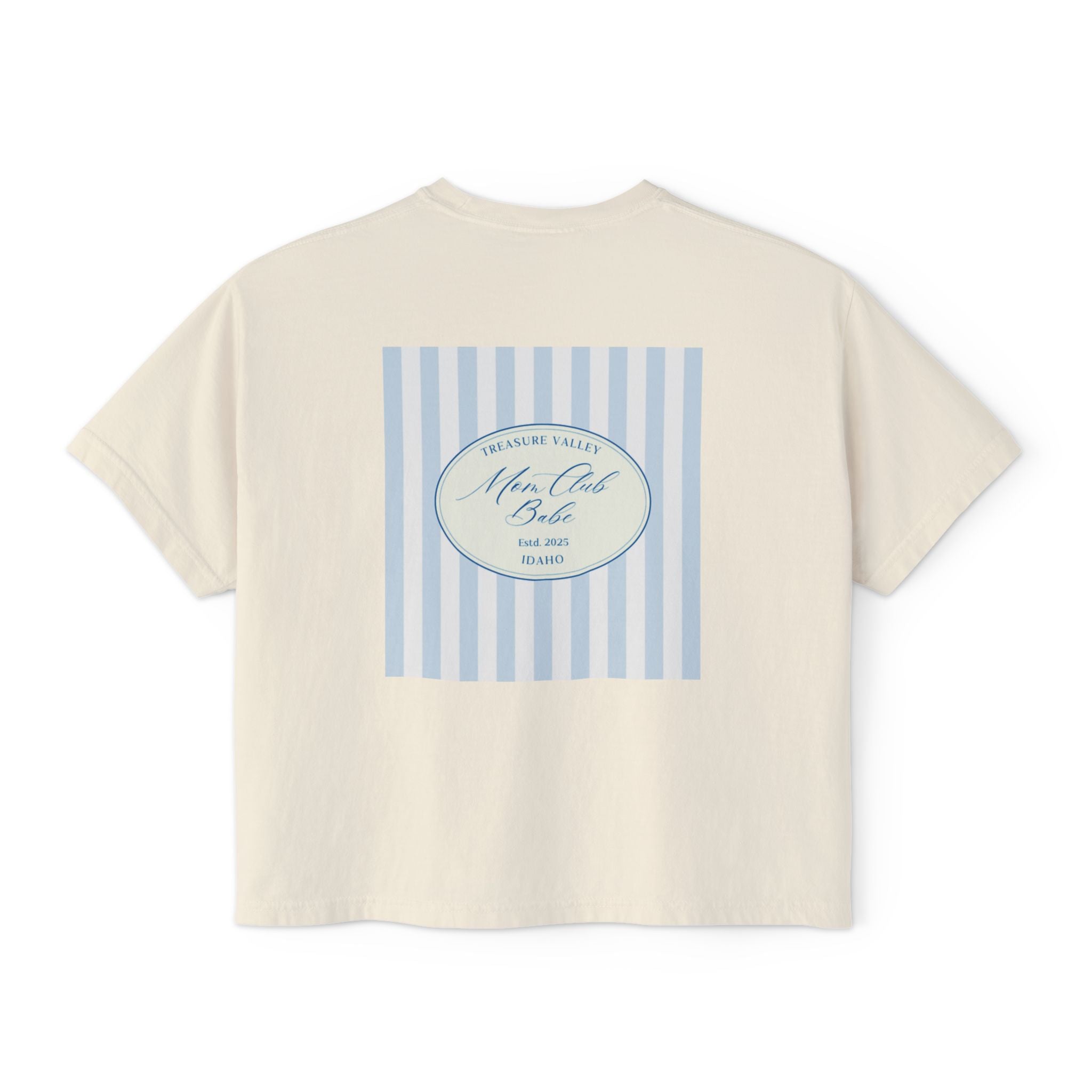 Treasure Valley Mom Club - Striped Graphic Tee