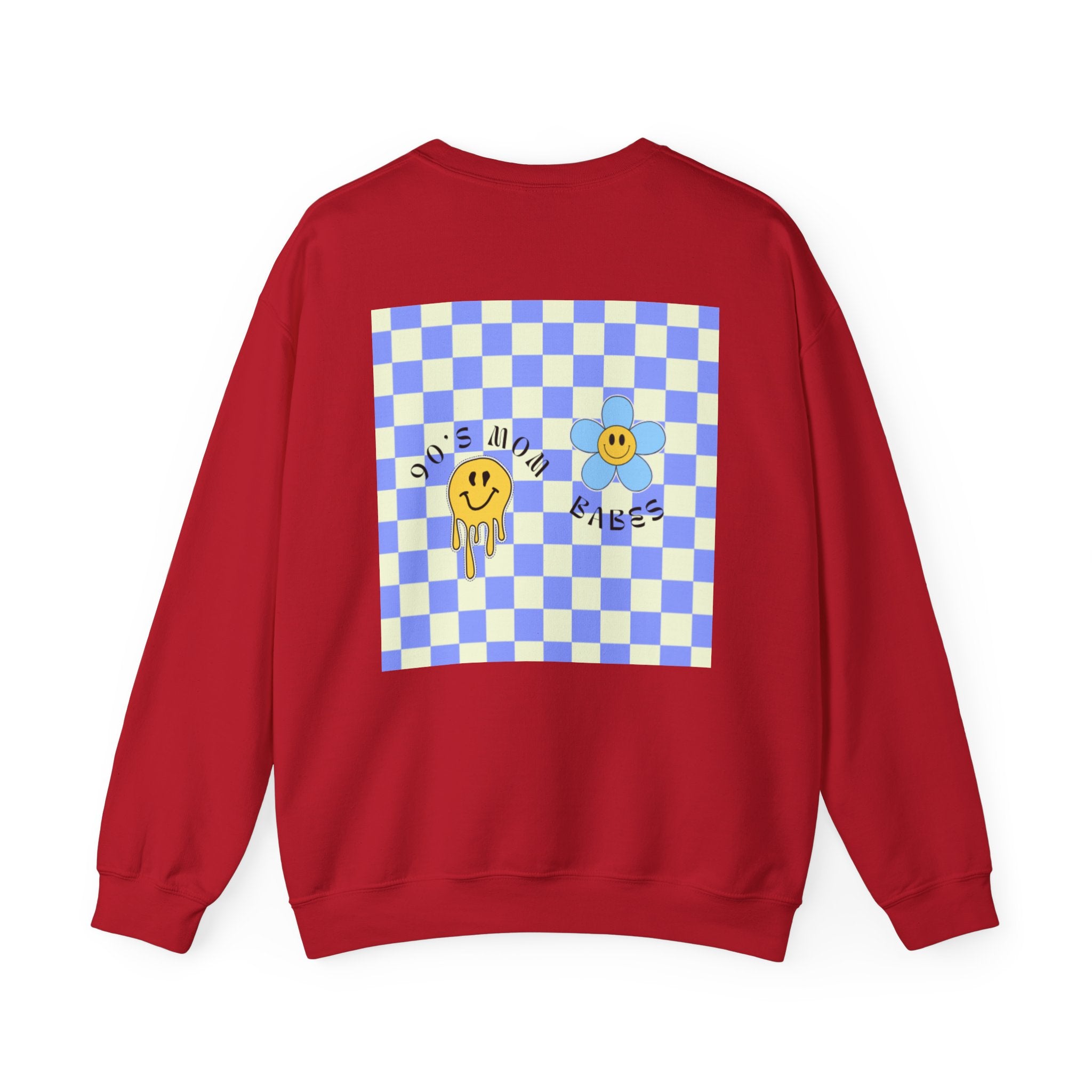 90's Mom Babes - Smiley Graphic Sweatshirt