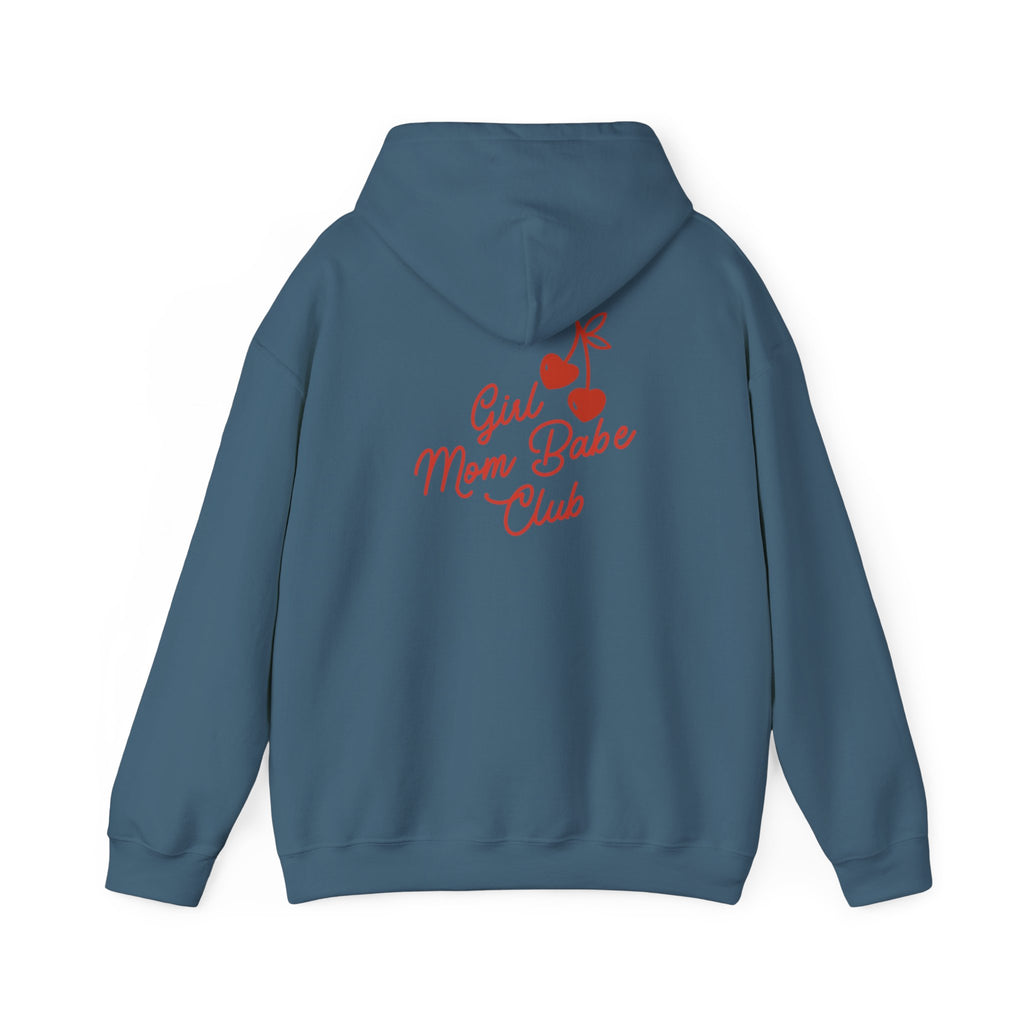Girl Mom Babe Club - Cherry Graphic Hoodie
