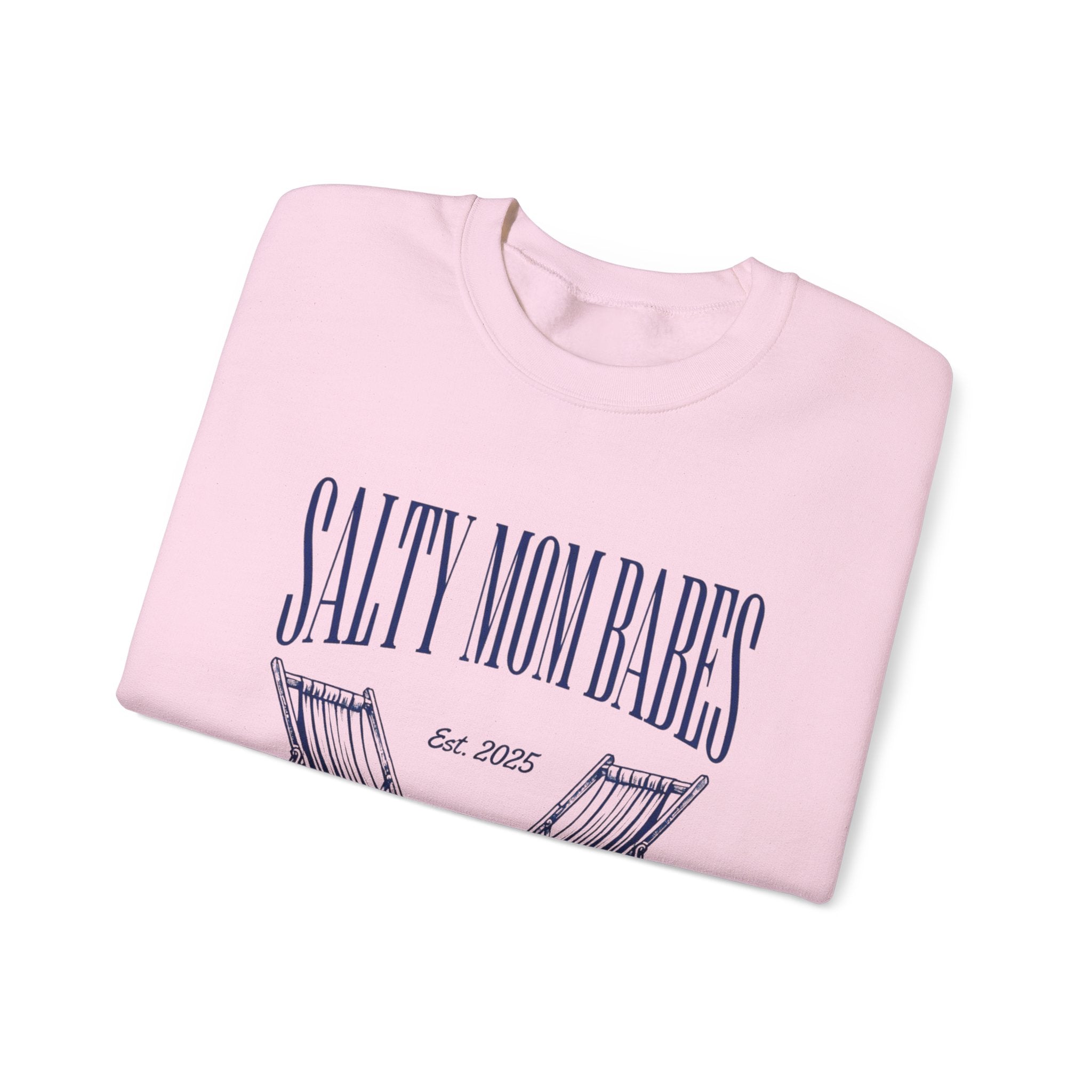 Salty Mom Babes Beach Club- Girls Just Wanna Have Sun Graphic Sweatshirt