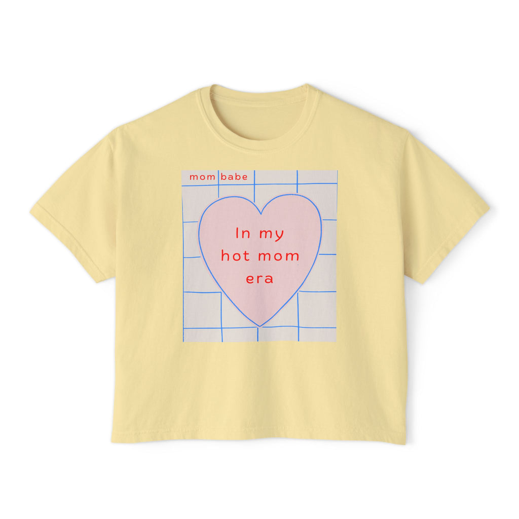 Copy of In My Hot Mom Era Front Print - Heart Graphic Tee