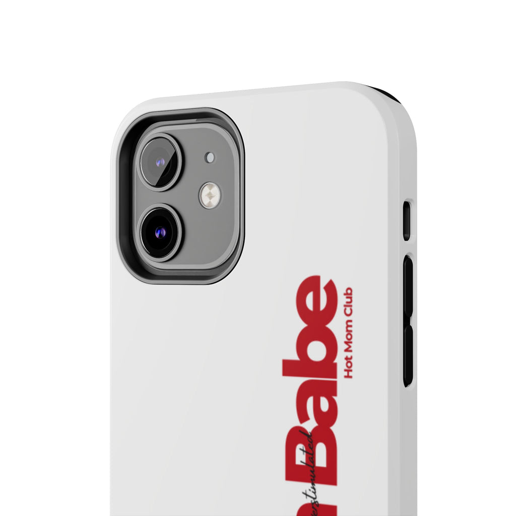 Overstimulated Mom Babe Tough Phone Case