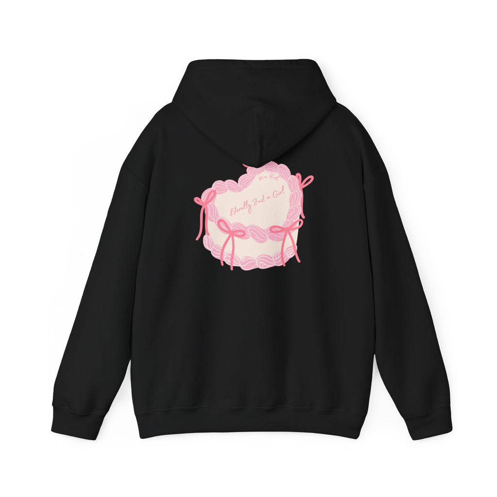 Mom Babe Literally Just a Girl - Cake Graphic Hoodie