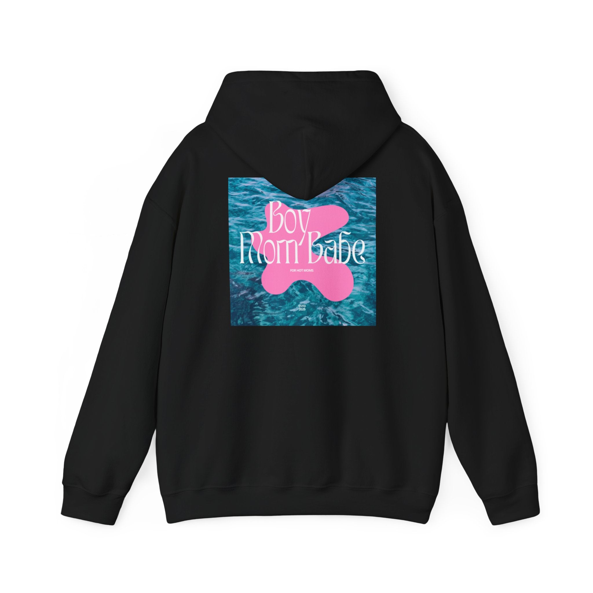 Boy Mom Babe — Water Graphic Hoodie